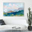 Snowy Mountain Range - reproduction d'art sur toile-52032234-52032235
