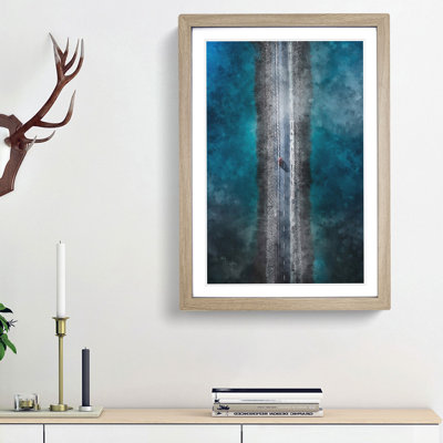 Lake Road - Framed Print