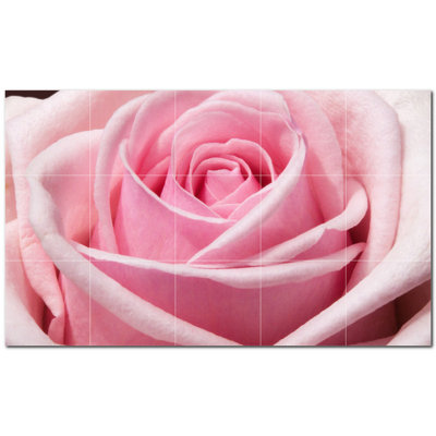 4.25'' x 4.25'' Satin Ceramic Decorative Mural