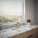 Kohler Crue Single Handle Pull Down Kitchen Faucet with Three-Function Pull Down Sprayer