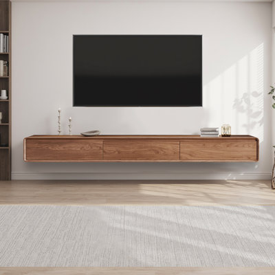 Modern Floating TV Stand With 3 Drawers
