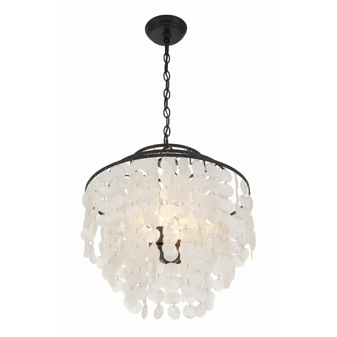 Brielle 4 - Light Dimmable Tiered Chandelier Crystorama