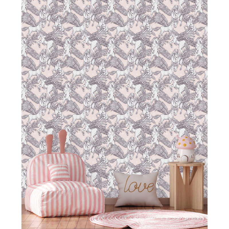 Kendia Floral Tile, 2.08' W x 10.42' L