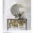 Collage 54'' Solid Wood Top Console Table