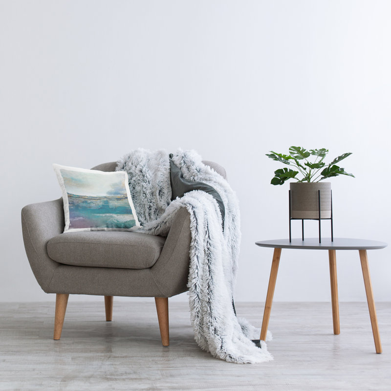 Abstract Throw Pillow