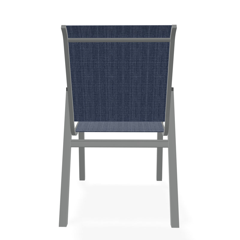 Bazza Outdoor Dining Chair, Mavi, Graphite