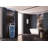 Vitreous China Pedestal Bathroom Sink with Overflow-49277005