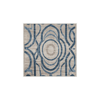 Machine Washable Beige Area Rug