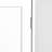 White Bathroom Cabinet With Adjustable Shelf And 4 Slatted Drawers - For Living Room, Office Storage In Routed Handle Drawers, Different Spaces