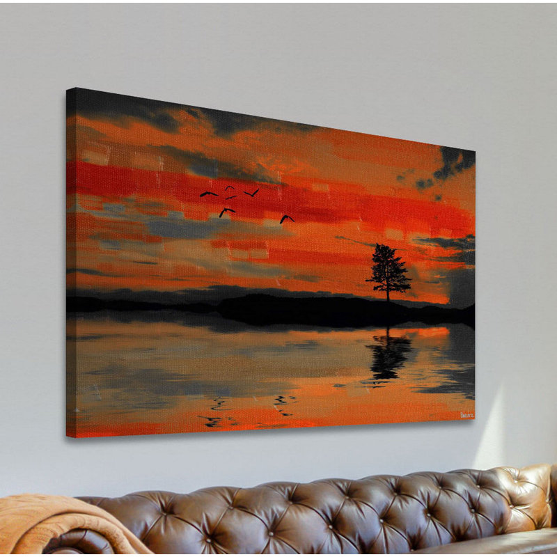 «Sutton», reproduction sur toile tendue, H 20 po x l 30 po x P 1,5 po