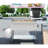 48 in. Commercial Outdoor Propane Gas Grill with Griddle, ETL Listed in Stainless-Steel (CGKIT4-48G)