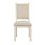 Ensemble de chaises d'appoint en bois 2 pièces-1442108182