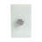 Glam Decorative Contemporary Glass And Wood Box With Stone Accent