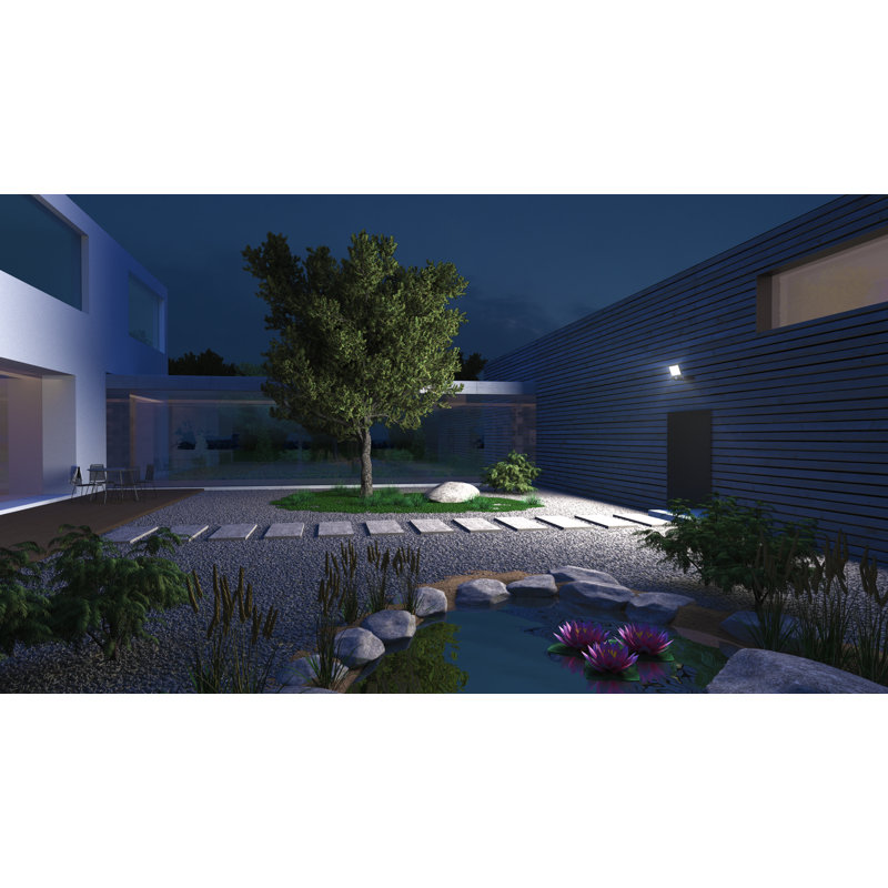 LED Outdoor Flood Light XLED ONE XL S Anthracite PIR Motion Sensor Security Light 42.6 W 3000K