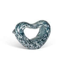 Verre indigo, bleu marine, petit
