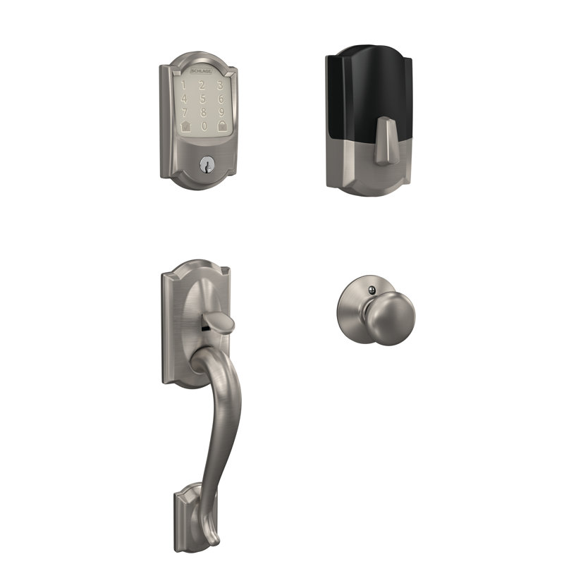 Encode Single Cylinder Smart Deadbolt, Nickel