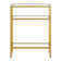 Ceno Glass Top Console Table