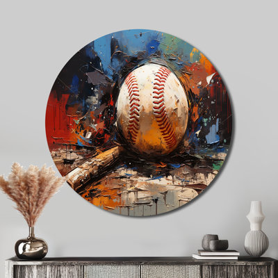 Scates - Sports Round Metal Art