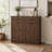 Farmhouse Double Tilt Out Trash Cabinet for 20 Gallon Trash Cans, Free Standing Recycling Cabinet with Hideaway Drawer, Barn Door Style Laundry Sorter Cabinet, Tilt Out Trash Cabinet for Kitchen-135996350