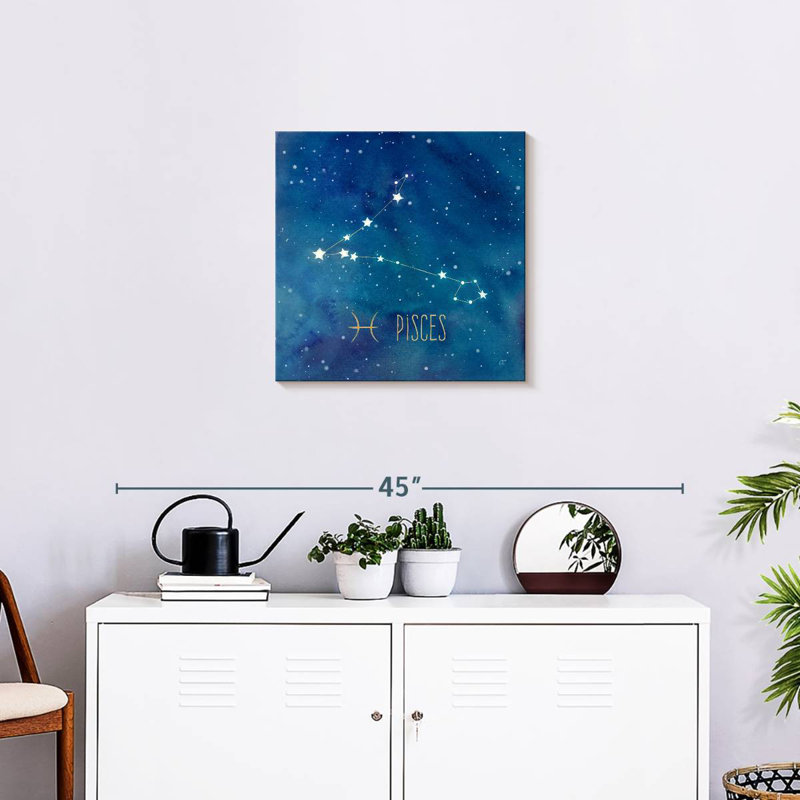 Javetta Star Sign Pisces, 20" H x 20" W