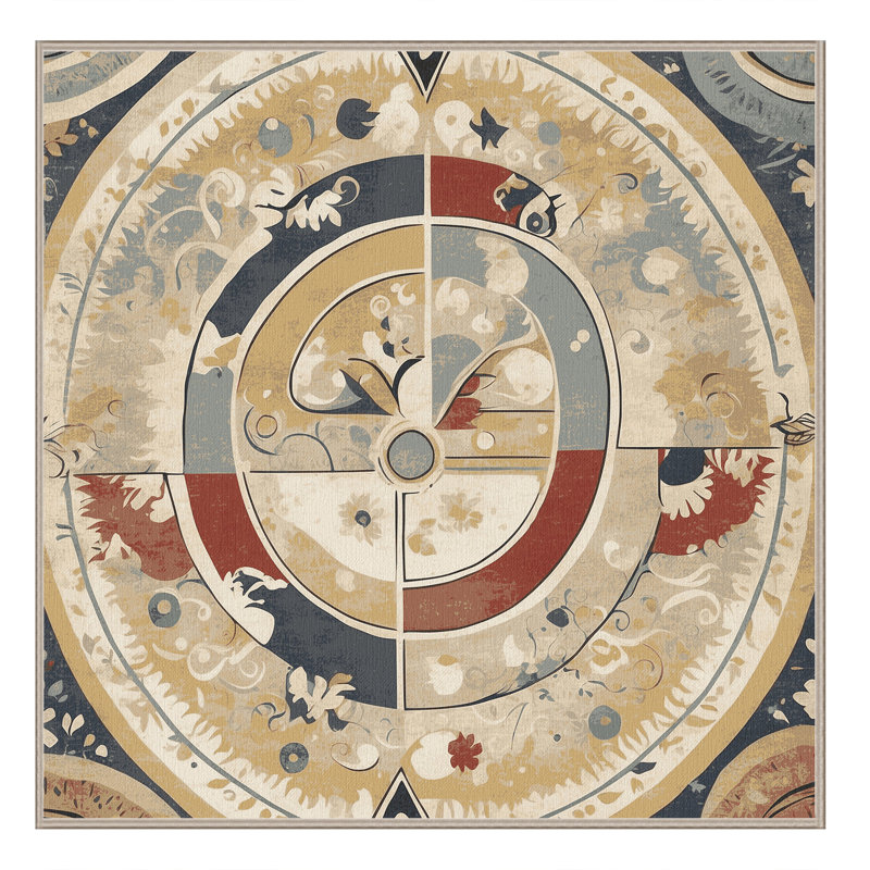 Snappy Flicker Rug, Square 4'