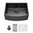 Farmhouse Apron Single Bowl Kitchen Sink