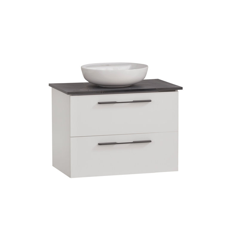 Maxim 66 mm Single Vanity with Vessel Ceramic Basin