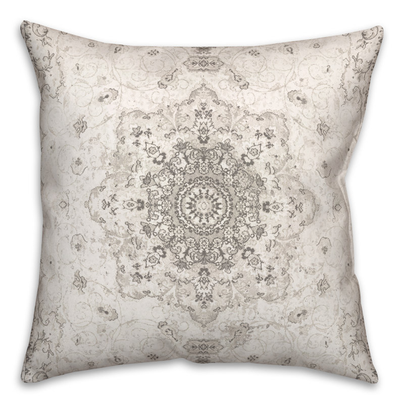 Polyester Throw Square Pillow Cover & Insert