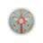 Blue Themed Multicolored Tree Rose And Peacock Patterned Vintage Decorative Rug-441693676