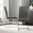 Anaija 19'' H Faux Leather Upholstered Metal Side Chair-100295147