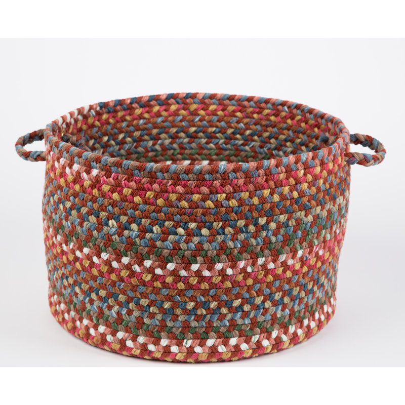 Panier en tissu, Mauve