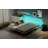 Twin  Metal Daybed With LED And Adjustable Trundle, Pop Up Trundle-999601891