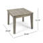 Table d'appoint Transitional
