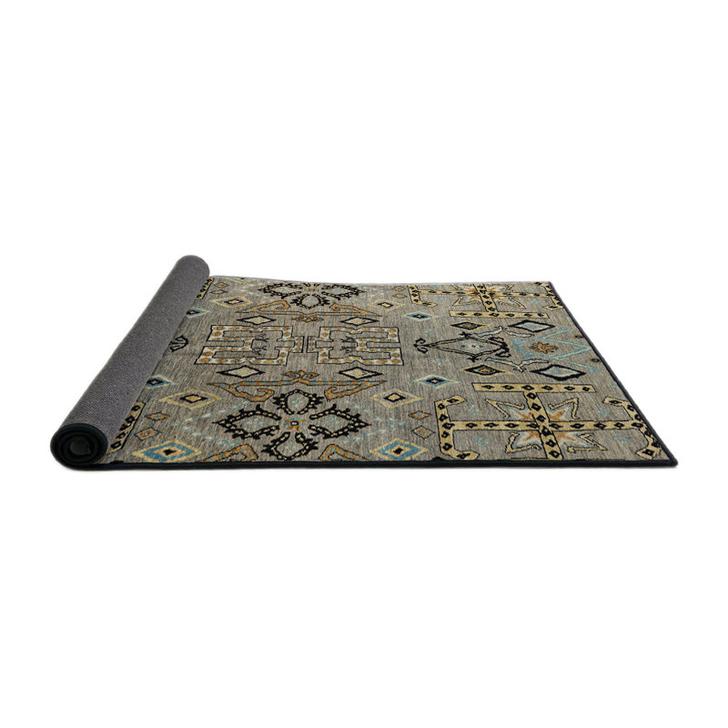 Abstract Indoor Rug, Round 5'