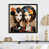 Black Single Picture Framed