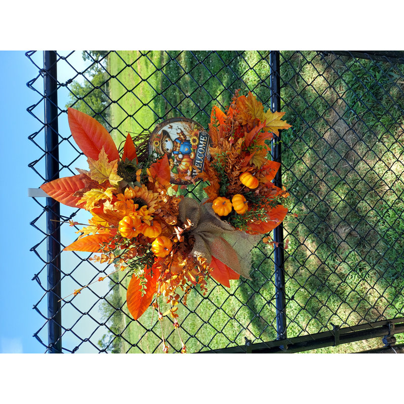 Fall Scarecrow Wreath