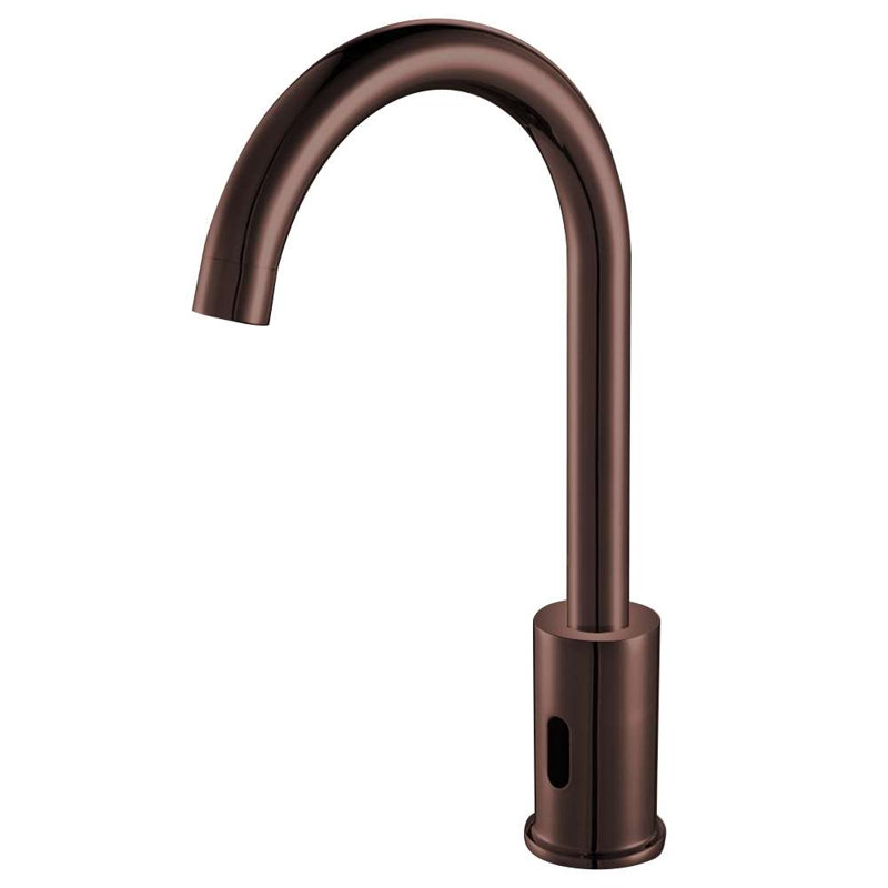 Robinet sans contact en bronze huilé Modern - série BathSelect Wella, capteur infrarouge, qualité commerciale