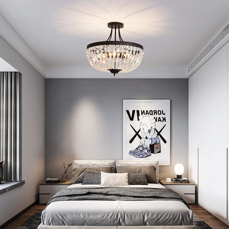 Circular Crystal Chandelier