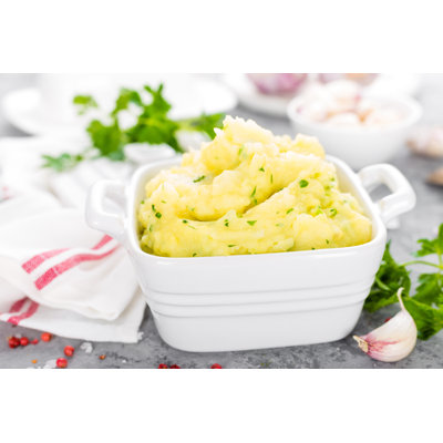 Mashed Potato by YelenaYemchuk - Wrapped Canvas Print