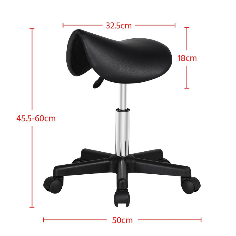 Desaun Metal Accent Stool, Black