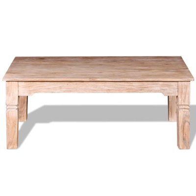 Martha Solid Wood Four Leg Coffee Table
