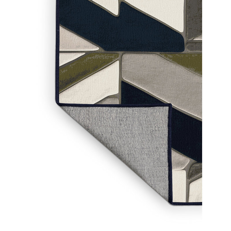 Cosmic Flares Rug, Square 6'