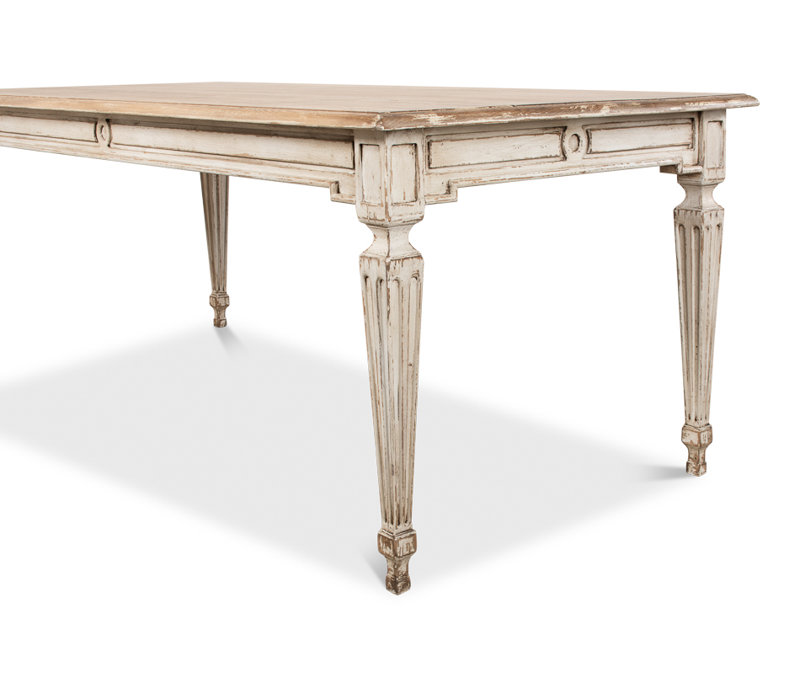 Elise Pine Wood Dining Table