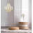 Stockard 19 - Light Glass Chandelier-111720262-111720255-111720256