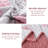 3 Pieces Floral Quilt Set Lightweight Farmhouse Style Coverlet Sets For All Season-122582331-122582333