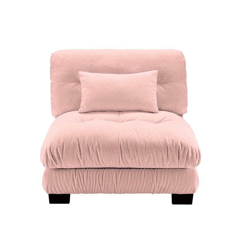 Canapé sans accoudoirs avec 1 coussin Pariss - Pariss, Pink