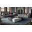 Geometric Marble and Mirrored Coffee Table
