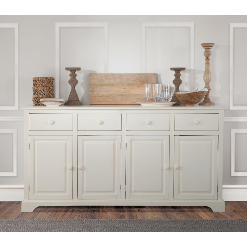 Hues 70'' W Solid Wood Sideboard, Coffee