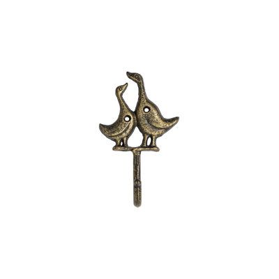 CAST IRON HOOK - DUCKS