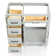 Osoria 36'' Solid Wood Single Bathroom Vanity Base Only, Right Offset Base Cabinet without Top